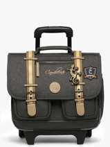 Wheeled Schoolbag 2 Compartments Vintage Urban Cameleon Gray vintage urban CR38