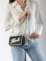 Sac Bandoulire K Skuare Karl lagerfeld Noir k skuare A3W30026-vue-porte