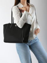 Shoulder Bag K Ikon Nylon Karl lagerfeld Black k ikon A3W30117-vue-porte