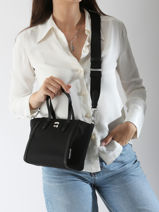 Handbag K Ikon Nylon Karl lagerfeld Black k ikon A3W30118-vue-porte