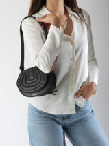 Shoulder Bag K Wellen Karl lagerfeld Black k wellen A3W30259-vue-porte