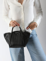 Handbag K Wellen Karl lagerfeld Black k wellen A3W30260-vue-porte