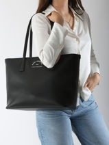 Shoulder Bag Rsg Polyurethane Karl lagerfeld Black rsg A3W30314-vue-porte