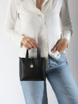 Handbag K Autograph Leather Karl lagerfeld Black k autograph A3W30151-vue-porte