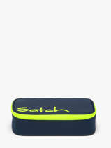 Pouch Pencil Case Satch Blue pencil case BSC