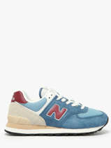 Sneakers 574 In Leather New balance Blue boy U574SPR