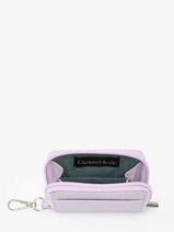 Coin Purse Caramel et cie Violet family FA-vue-porte