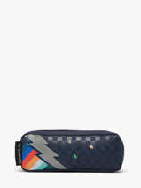 Trousse 2 Compartiments Fier Caramel et cie Bleu fier GA