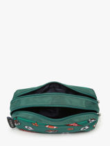 2-compartment Pouch Fier Caramel et cie Green fier GA-vue-porte