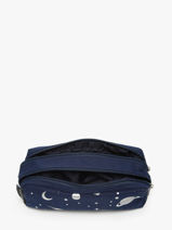 2-compartment Pouch Caramel et cie Blue fier GA-vue-porte