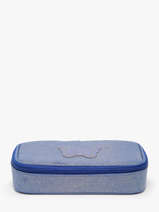 1 Compartment Pouch Boheme Caramel et cie Blue boheme FI