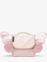 Cartable 1 Compartiment Caramel et cie Rose family FA