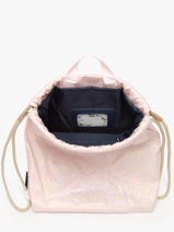 Sac De Sport Caramel et cie Rose boheme FI-vue-porte