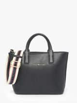 Shoulder Bag Th Logotape Polyurethane Tommy hilfiger Blue th logotape AW17448