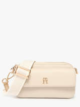 Sac Bandoulire Th Distinct Polyurethane Tommy hilfiger Marron th distinct AW17455