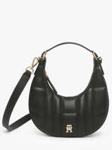 Sac Port paule Th Feminine  Polyurethane Tommy hilfiger Noir th feminine  AW17635