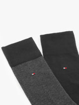 Socks Tommy hilfiger Black socks 71226104-vue-porte