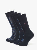 Chaussettes Tommy hilfiger Bleu socks 71232605