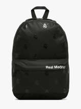 1 Compartment Backpack Real madrid Black real 25CR204B
