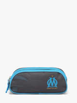 2-compartment Pouch Olympique de marseille Gray om 24CO207D
