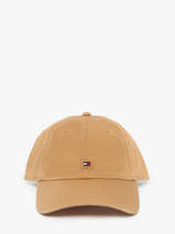 Casquette Tommy hilfiger Marron essentiel AW17632