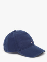Casquette Tommy hilfiger Bleu th flag AM13426-vue-porte