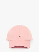Casquette Tommy hilfiger Rose essentiel AW17632