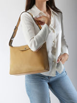 Longchamp Le pliage xtra Hobo bag Brown-vue-porte