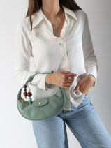 Longchamp Le pliage xtra perles Besaces Bleu-vue-porte