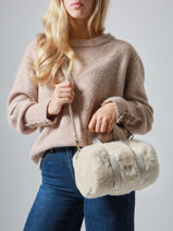 Sac Bandoulire Olivier Woomen Beige olivier WOLI12-vue-porte