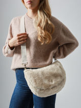 Shoulder Bag Olivier Woomen Beige olivier WOLI11-vue-porte