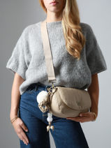 Shoulder Bag S Alizier Woomen Beige alizier WALI03-vue-porte