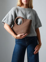 Shoulder Bag S Neflier Woomen Brown neflier WNEF02-vue-porte