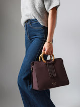 Handbag M Camomille Woomen Violet camomille WCAO1M-vue-porte