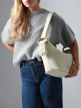 Shoulder Bag Camomille Woomen Beige camomille WCAO03-vue-porte