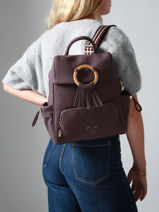 Backpack Camomille Woomen Violet camomille WCAO02-vue-porte