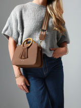 Crossbody Bag S Camomille Woomen Brown camomille WCAO1S-vue-porte