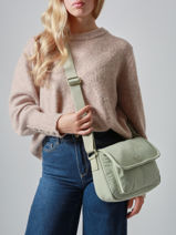 Sac Bandoulire M Primevere Woomen Vert primevere WPRI08-vue-porte