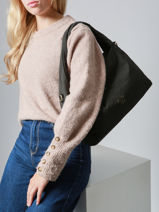 Sac Port paule M Primevere Woomen Noir primevere WPRI04-vue-porte
