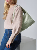 Sac Port� �paule M Primevere Woomen Vert primevere WPRI04-vue-porte