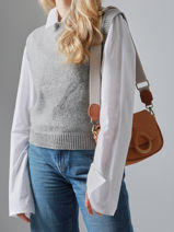 Sac Bandoulire S Crocus Woomen Marron crocus WCRO03-vue-porte