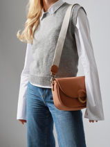 Shoulder Bag M Crocus Woomen Brown crocus WCRO04-vue-porte