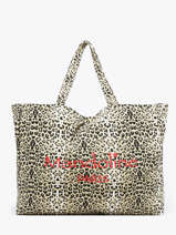 Shoulder Bag Cabas Cotton Mandoline Multicolor cabas M01