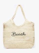 Sac Port paule Beach Papier Miniprix Beige beach Q637
