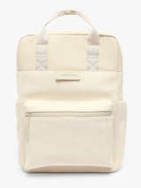 1 Compartment Backpack With 15" Laptop Sleeve Bergen Pro Kapten and son Beige backpack P