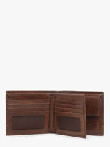 Portefeuille Porte-cartes Rough Gear Cuir Maverick Marron rough gear MAVRG005-vue-porte