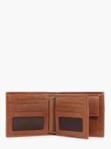 Portefeuille Porte-cartes Rough Gear Cuir Maverick Marron rough gear MAVRG005-vue-porte