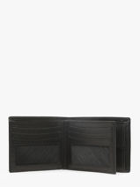 Wallet With Coin Purse Leather Maverick Black urban classic MAVUC004-vue-porte
