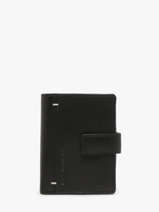 Wallet With Card Holder Leather Maverick Black urban classic MAVUC062