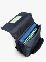 2-compartment Wheeled Satchel Tann